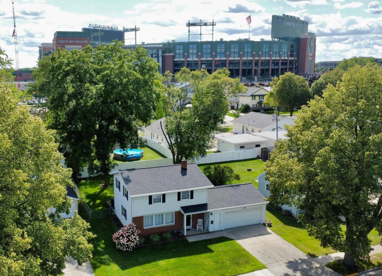 Curly'S Quarters Villa Green Bay Exterior foto
